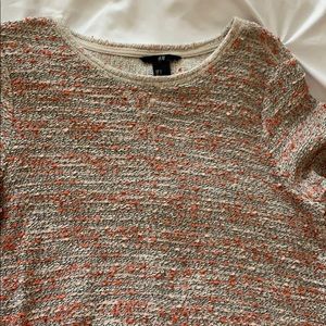 Pink and grey H&M small sweater